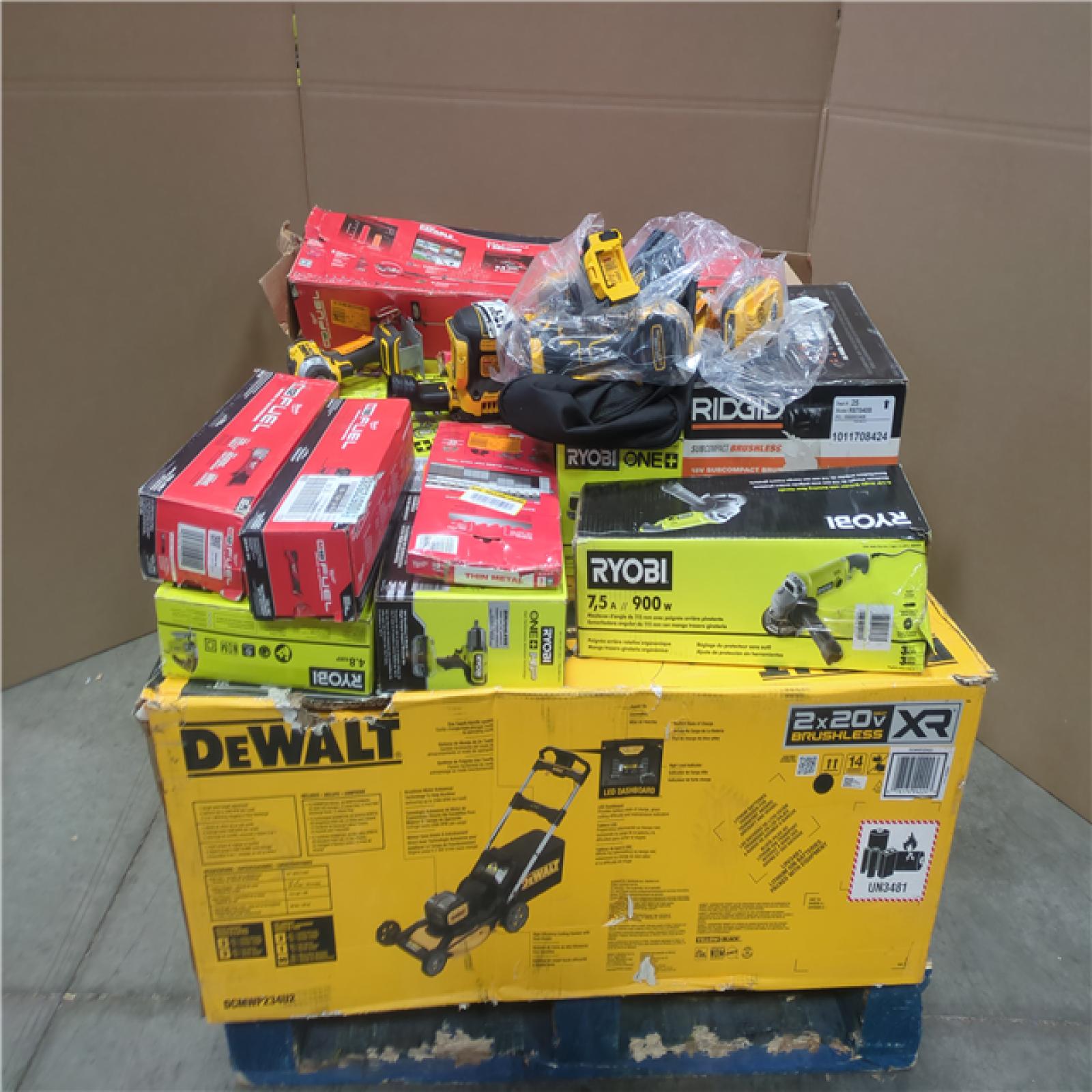 CALIFORNIA AS-IS TOOL PALLET