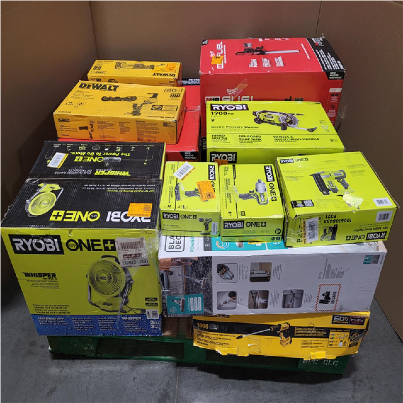 CALIFORNIA AS-IS TOOL PALLET