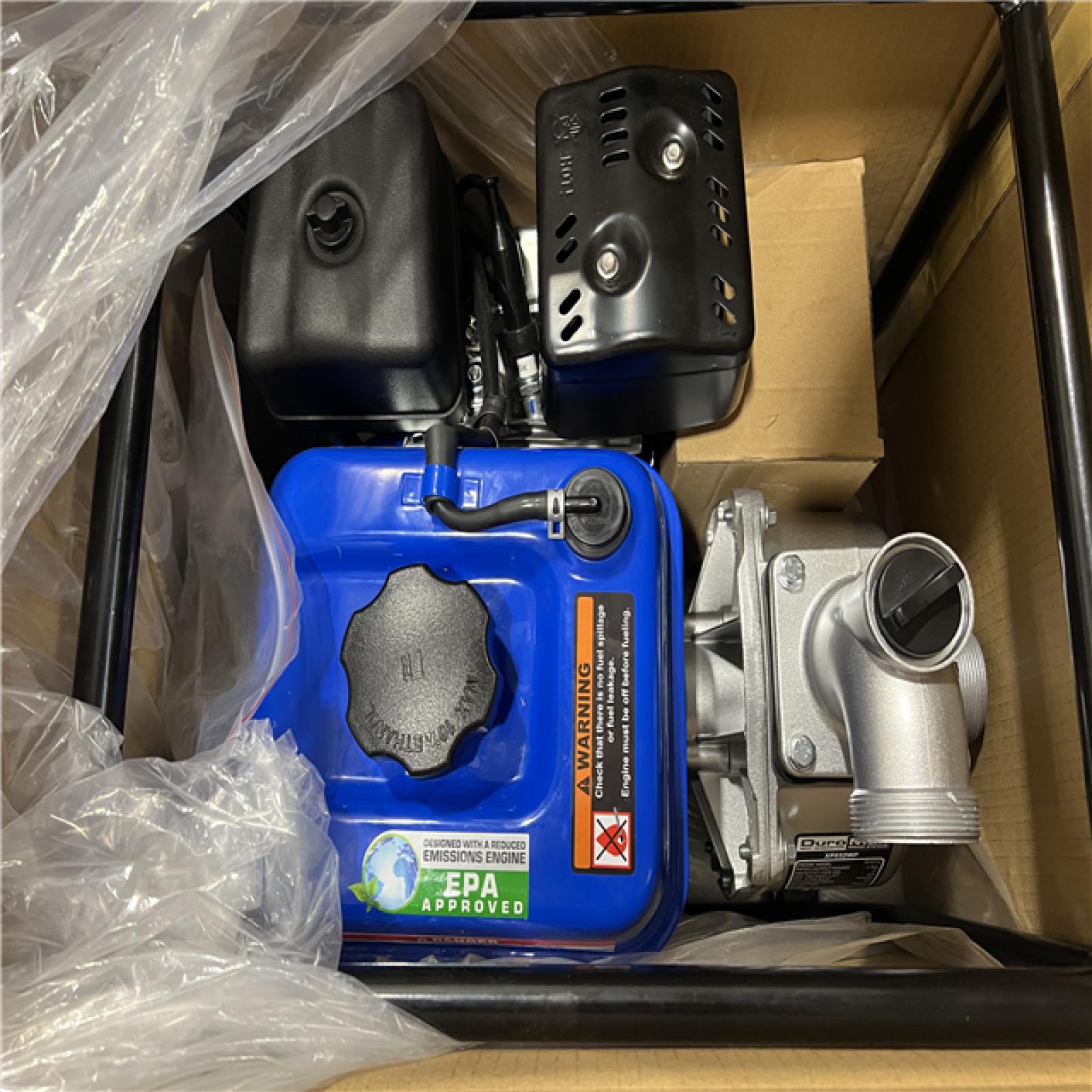 Dallas Location - As-Is DUROMAX 7 HP 2 in. Portable Utility Gasoline Powered Water Pump