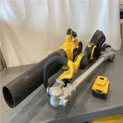 AS-IS - DEWALT 20V MAX Cordless Battery Powered String Trimmer & Blower Combo Kit