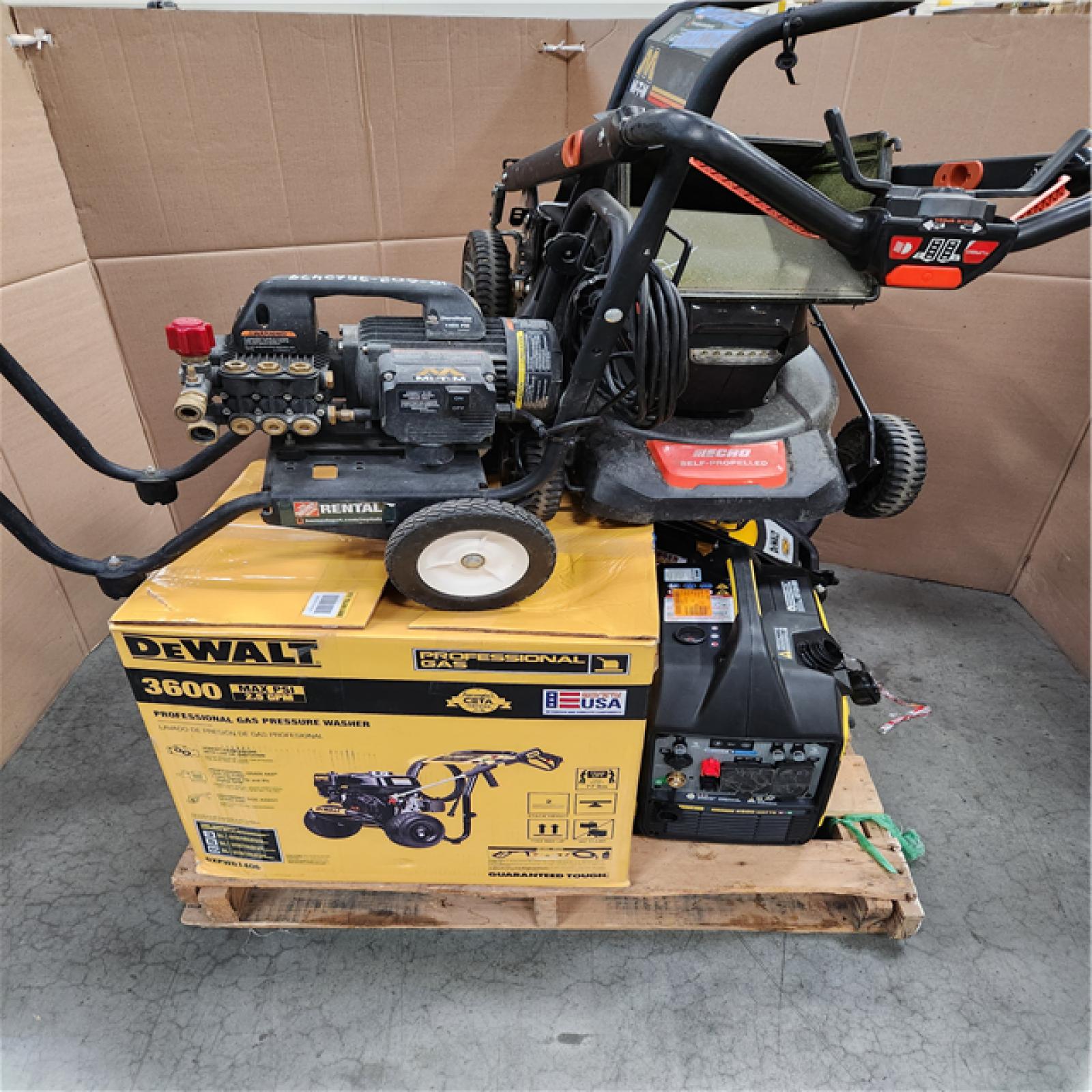 California AS-IS Outdoor Power Equipment