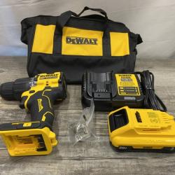 AS-IS DEWALT ATOMIC 20V Cordless 1/2 in. Compact Hammer Drill Kit