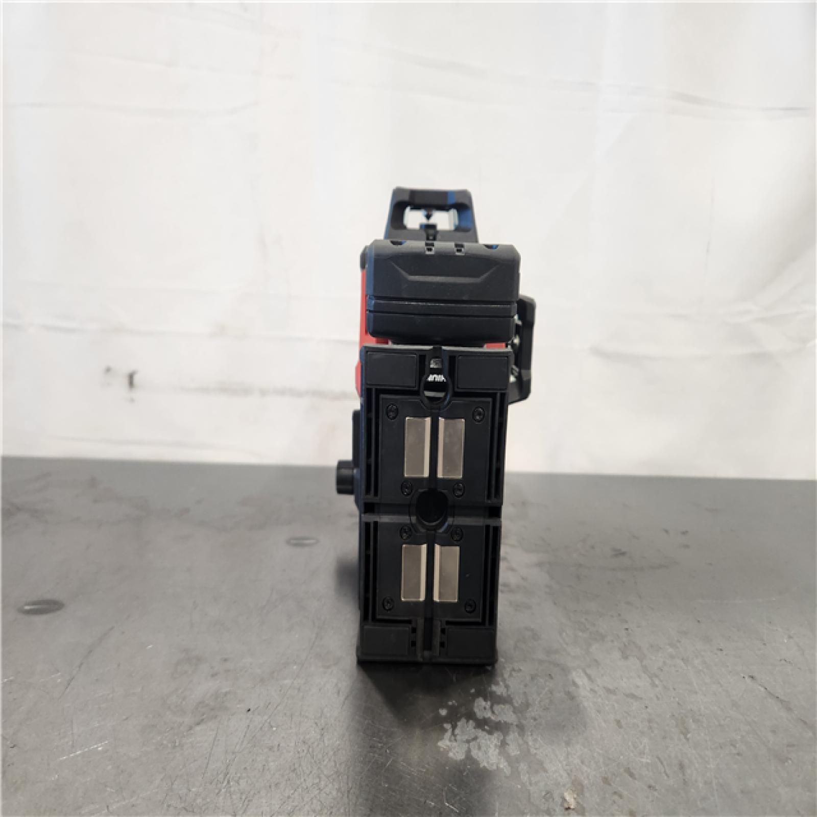 AS-IS- M12 12-Volt Lithium-ion Cordless Green 250 Ft. 3-Plane Laser Level PACKOUT Kit