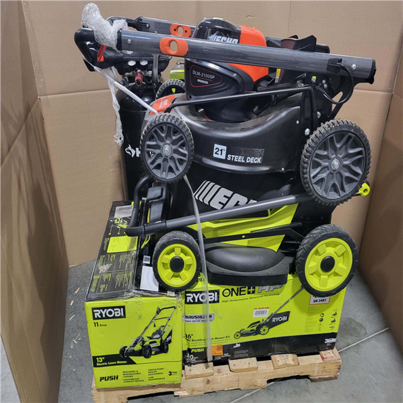CALIFORNIA AS-IS OUTDOOR POWER EQUIPMENT