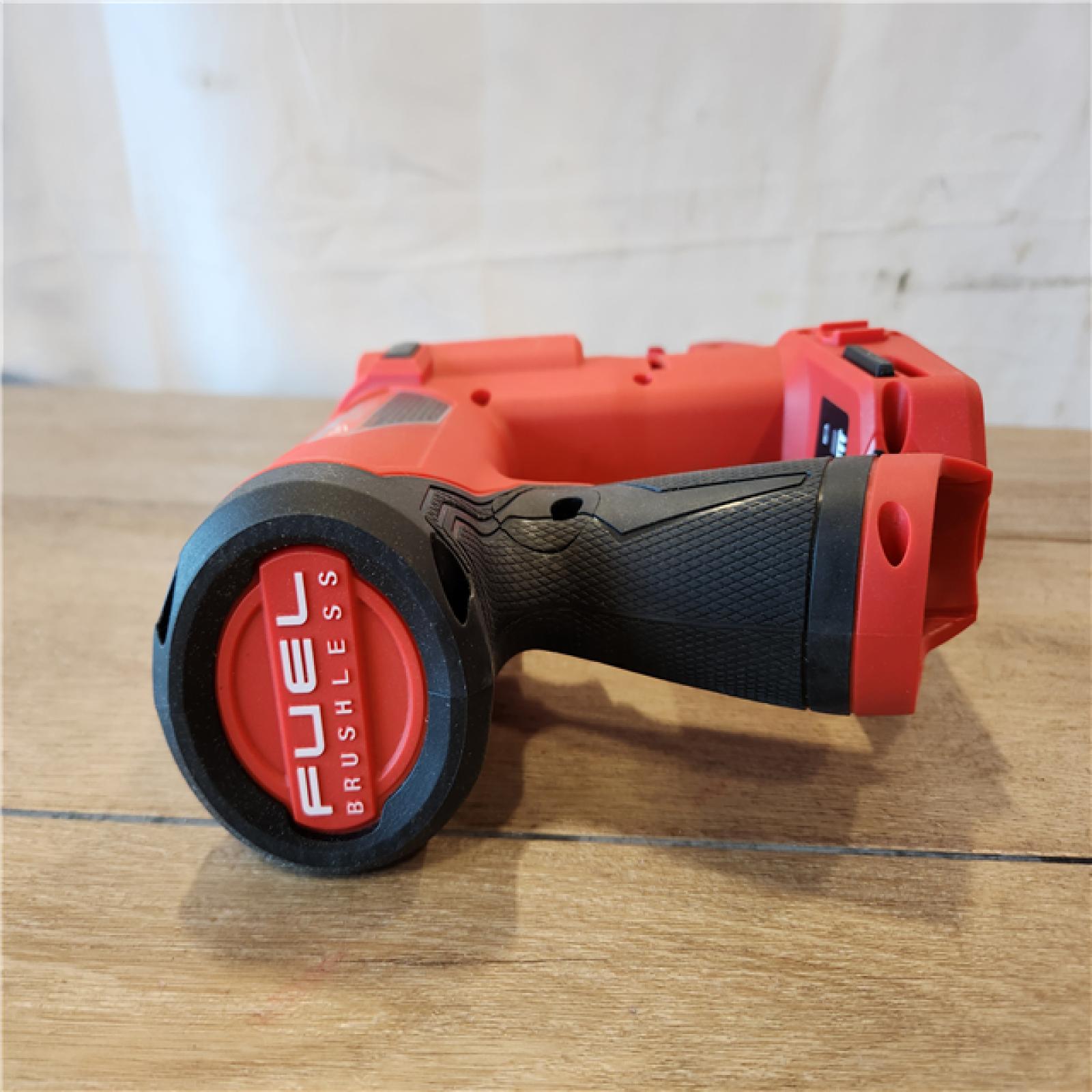 AS-IS- M12 FUEL 12-Volt Lithium-Ion Brushless Cordless 18-Guage Compact Brad Nailer (Tool Only)