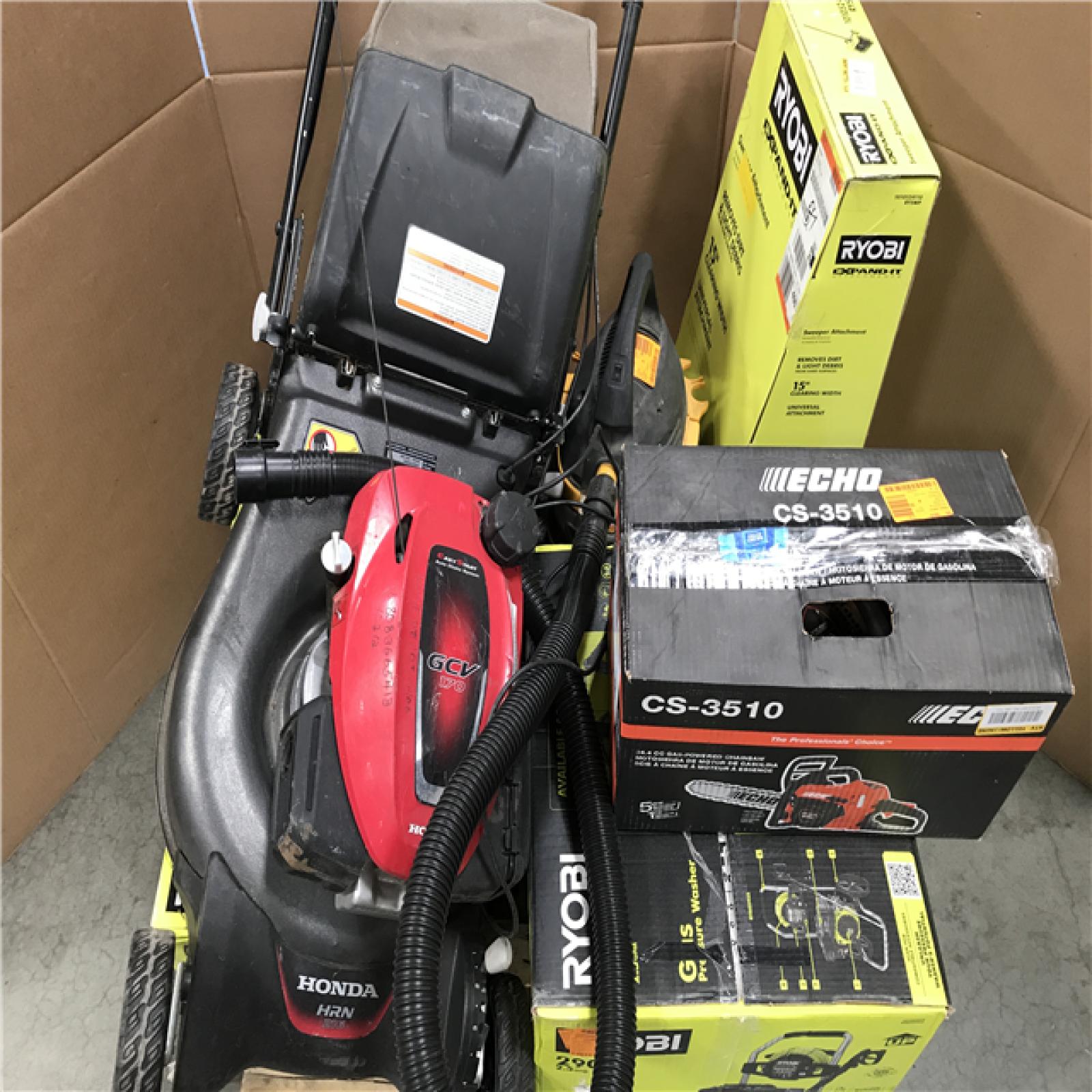 CALIFORNIA AS-IS OUTDOOR POWER EQUIPMENT