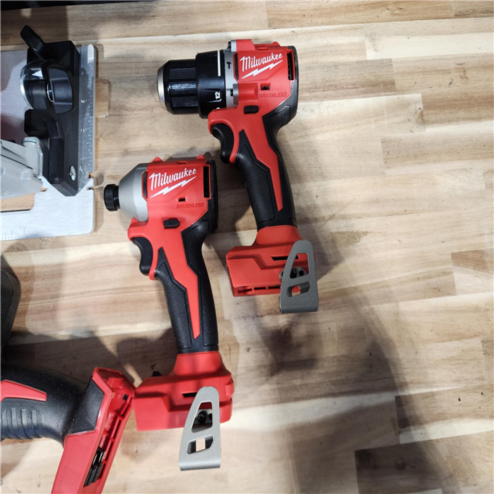 HOUSTON LOCATION - AS-IS Milwaukee M18 4-Tool Combo Kit