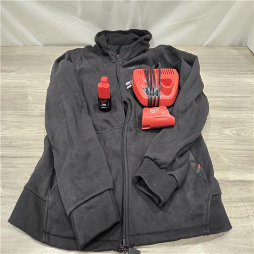 AS-IS Milwaukee Black Medium M12 Heated Hoodie Kit