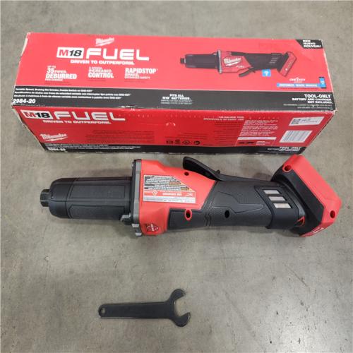 Phoenix Location NEW Milwaukee M18 FUEL 18V Lithium-Ion Brushless Cordless 2-3 in. Variable Speed Die Grinder Paddle Switch w/One-Key (Tool-Only)