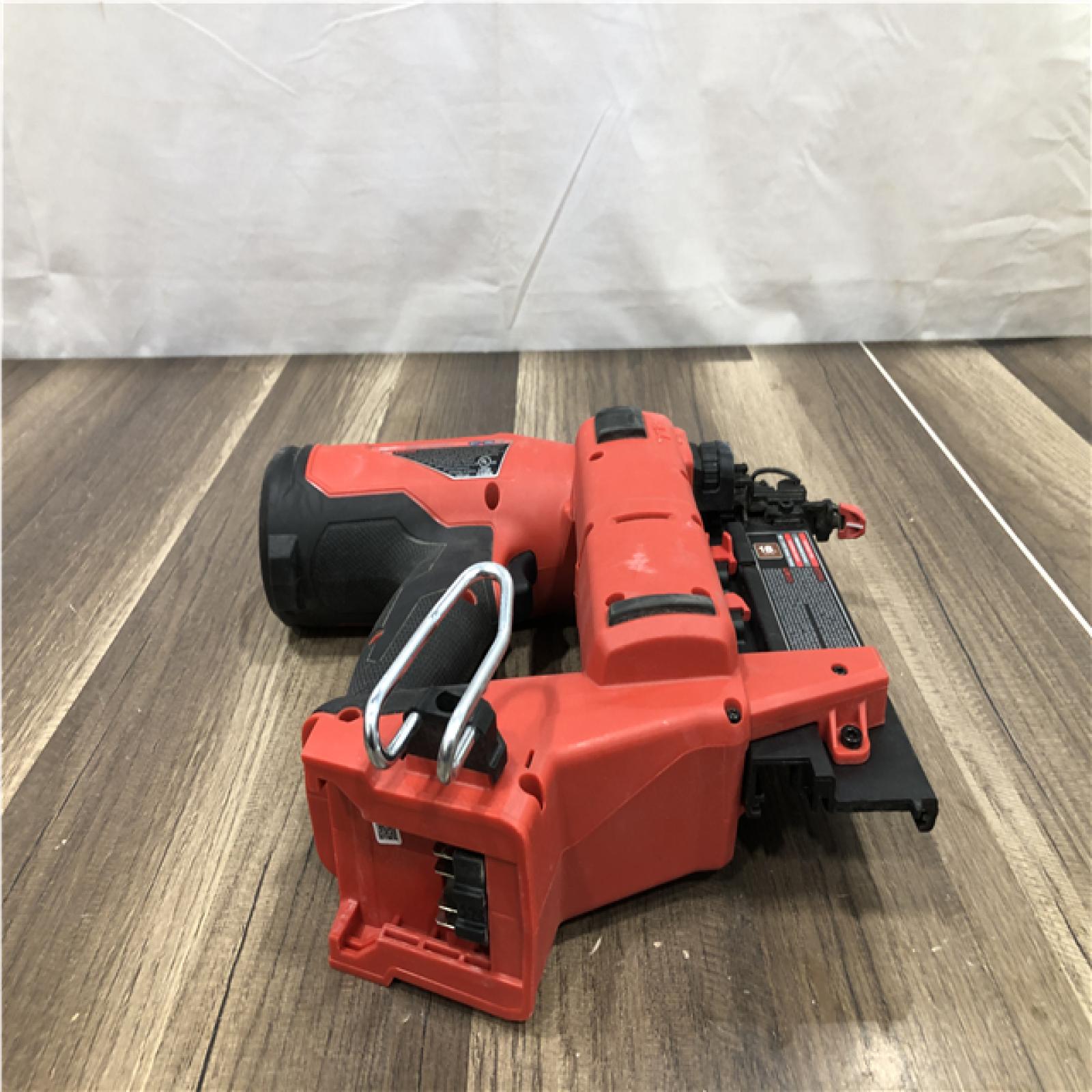 AS-IS Milwaukee FUEL 18-Volt Lithium-Ion Brushless Cordless Gen II 18-Gauge Brad Nailer (Tool-Only)