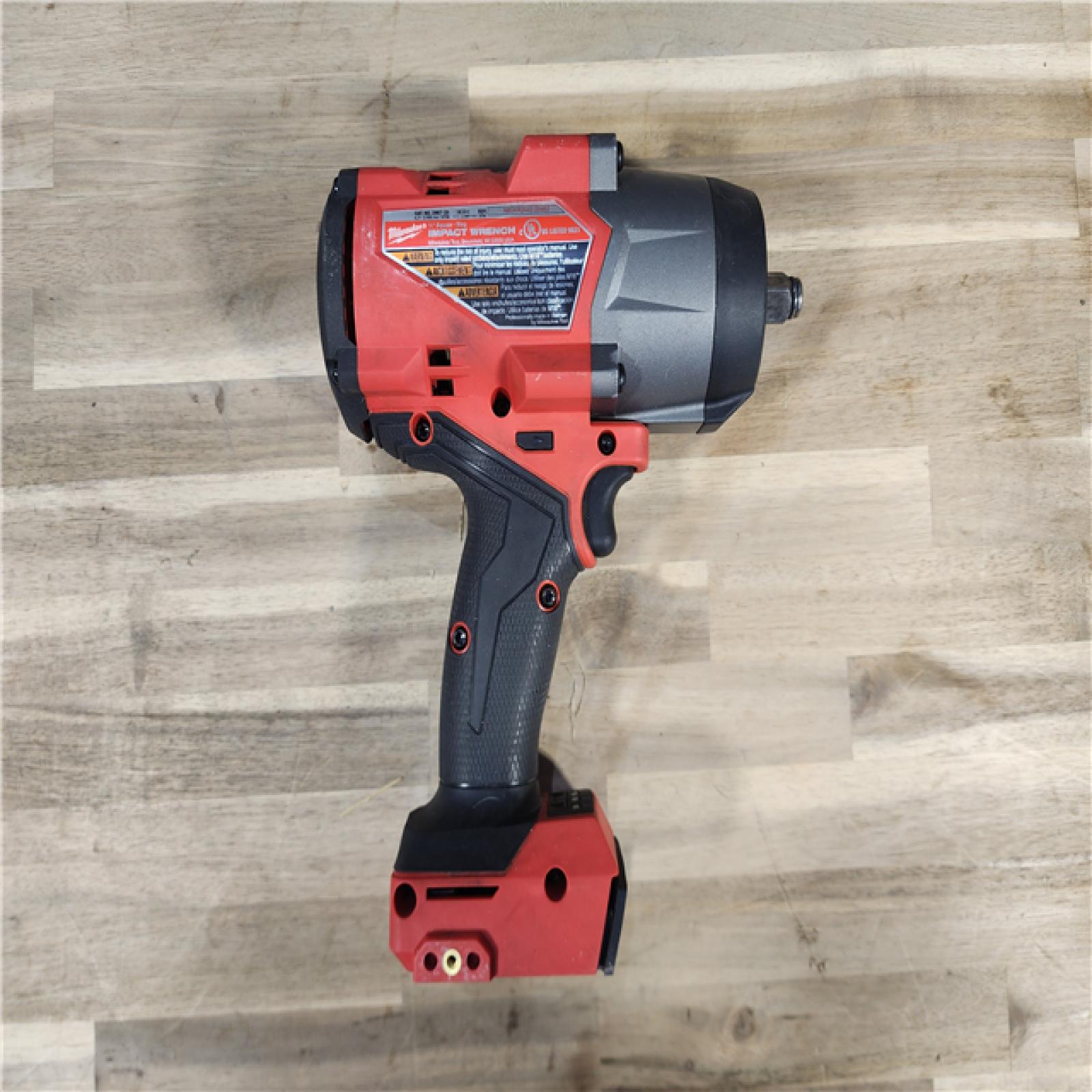 HOUSTON LOCATION - AS-IS Milwaukee M18 FUEL 18V Lithium-Ion Brushless Cordless 1/2 in. Impact Wrench with Friction Ring (Tool-Only)