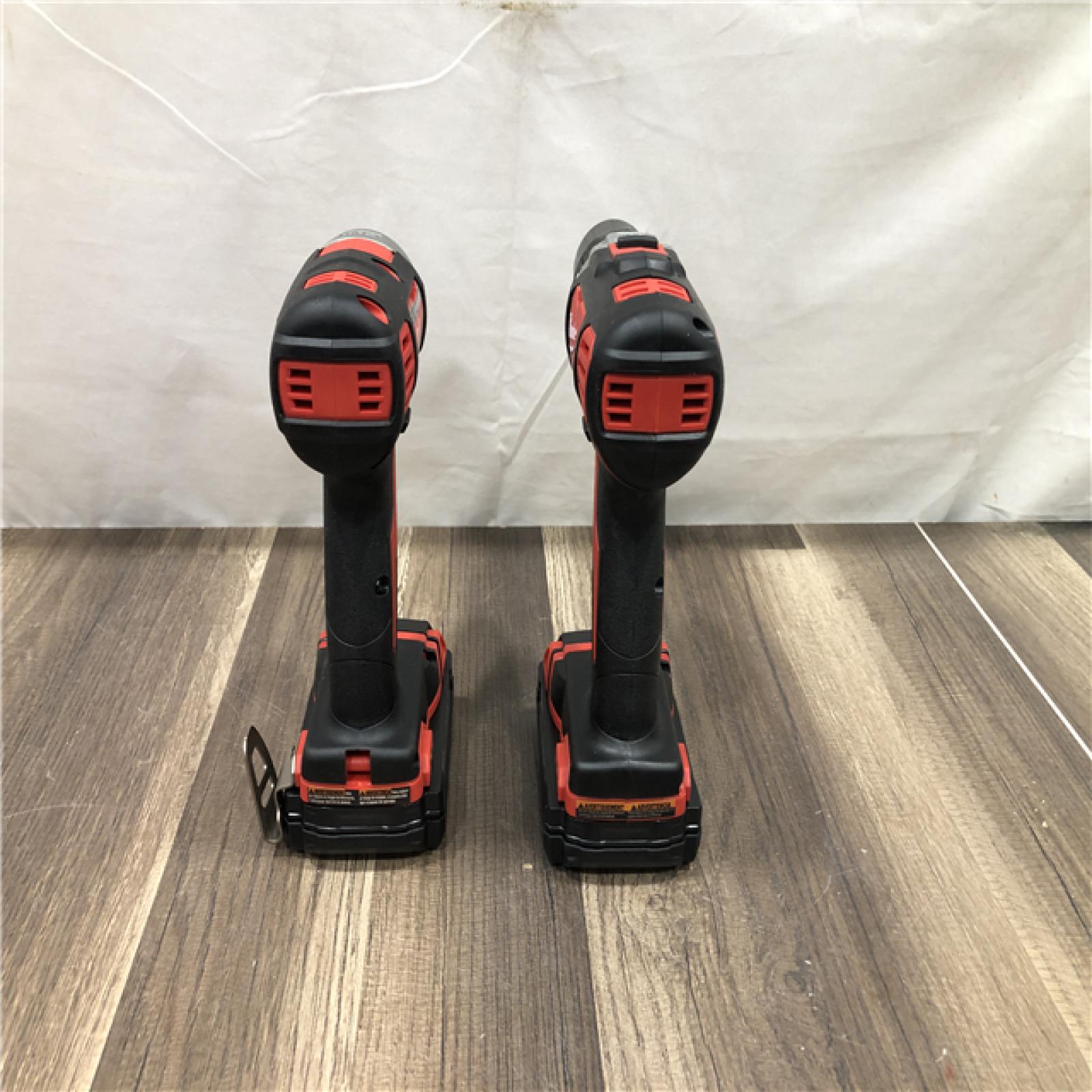 AS-IS Milwaukee M18 18V Lithium-Ion Cordless Drill Driver/Impact Driver Combo Kit