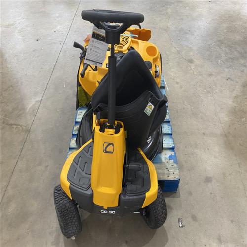 Houston Location - AS-IS Outdoor Power Equipment CUB CADET 30 INCH SIT DOWN MOWER