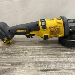 AS-IS DEWALT FLEXVOLT 60V MAX Cordless Brushless 4.5 in. to 6 in. Small Angle Grinder with Kickback Brake (Tool Only)