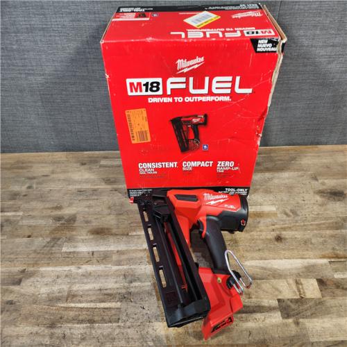HOUSTON LOCATION - AS-IS (APPEARS LIKE NEW) Milwaukee 2841-20 18V Cordless Gen II 16 Gauge Angled Finish Nailer (Tool Only)