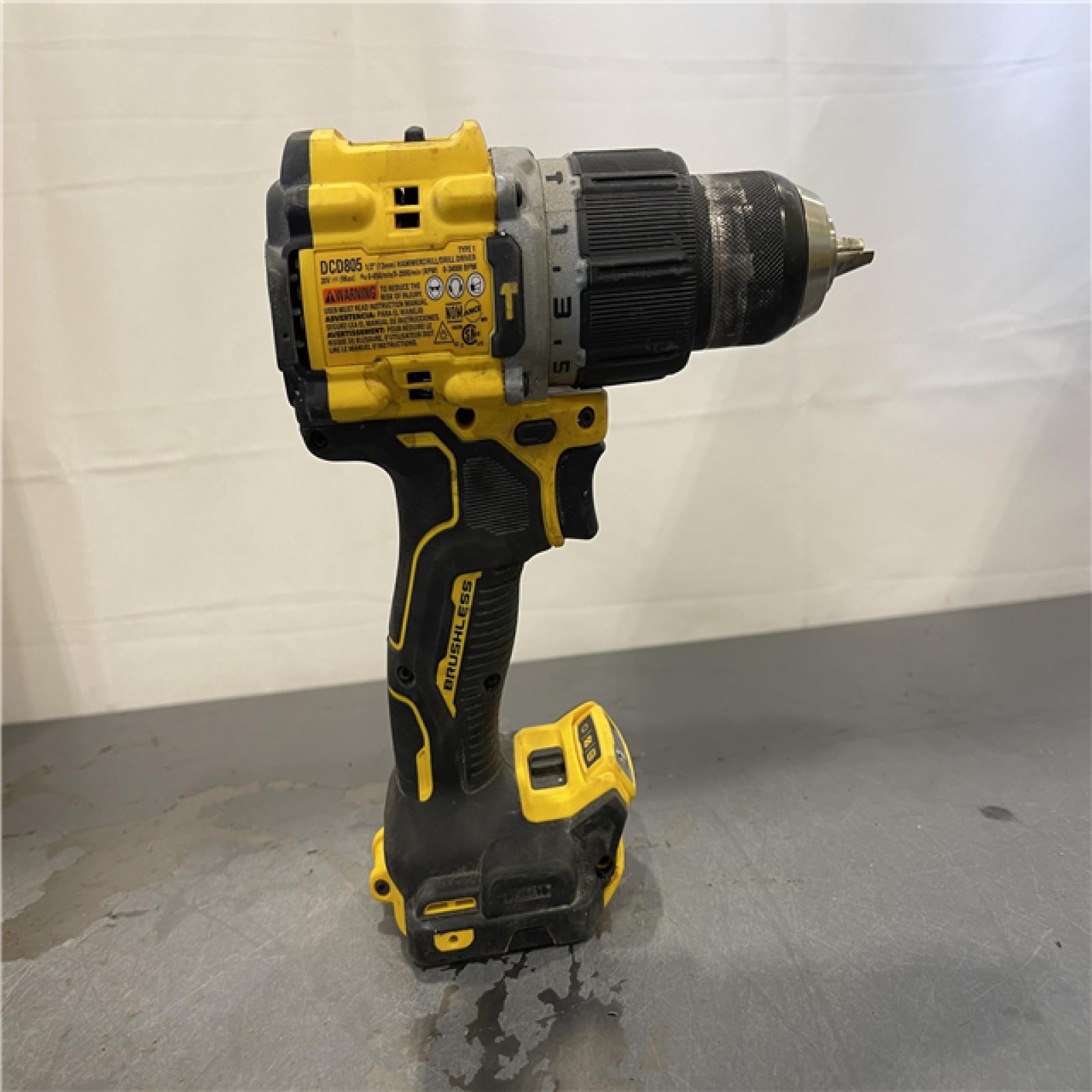 AS-IS - DEWALT 20-Volt Compact Cordless 1/2 in. Hammer Drill