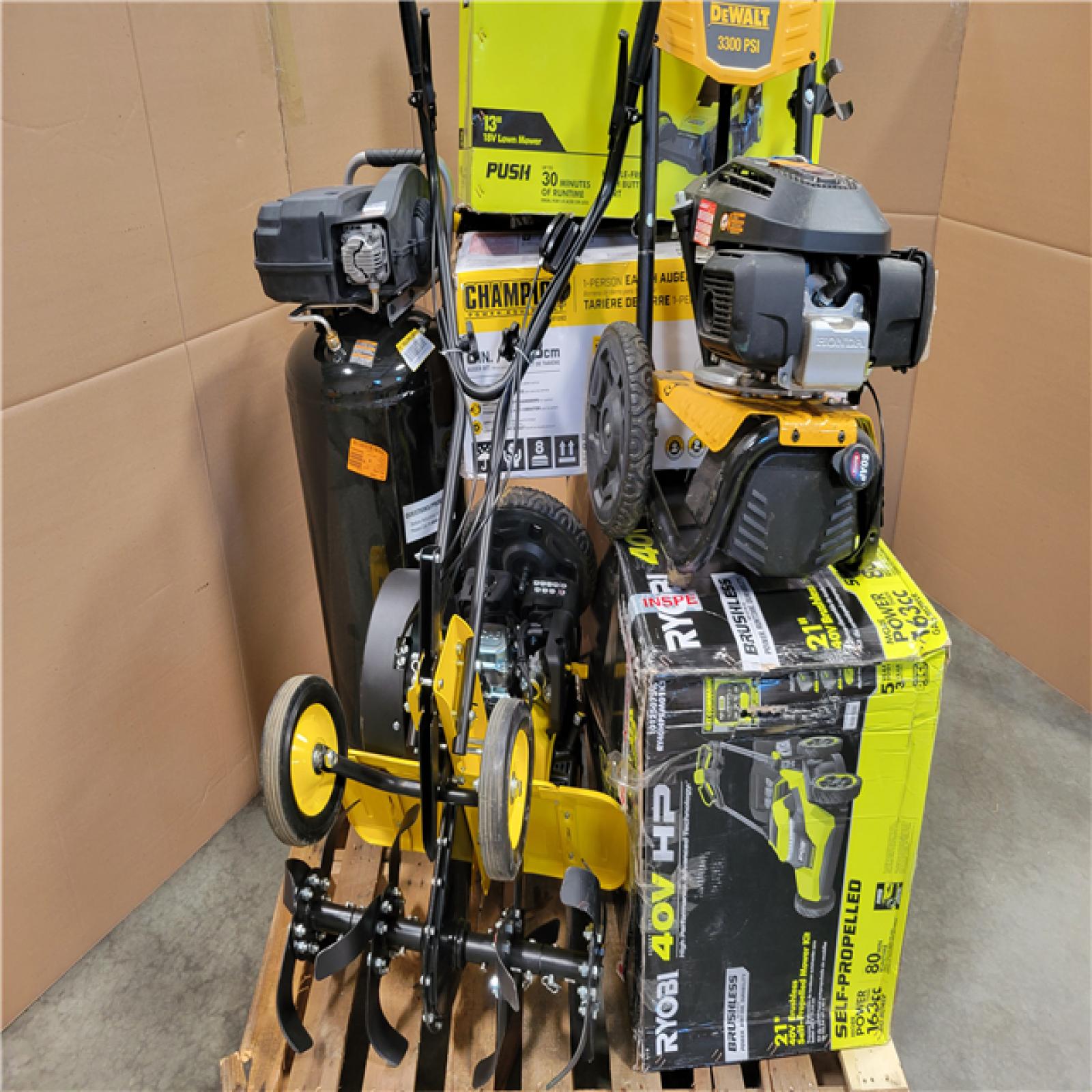 CALIFORNIA AS-IS OUTDOOR POWER EQUIPMENT