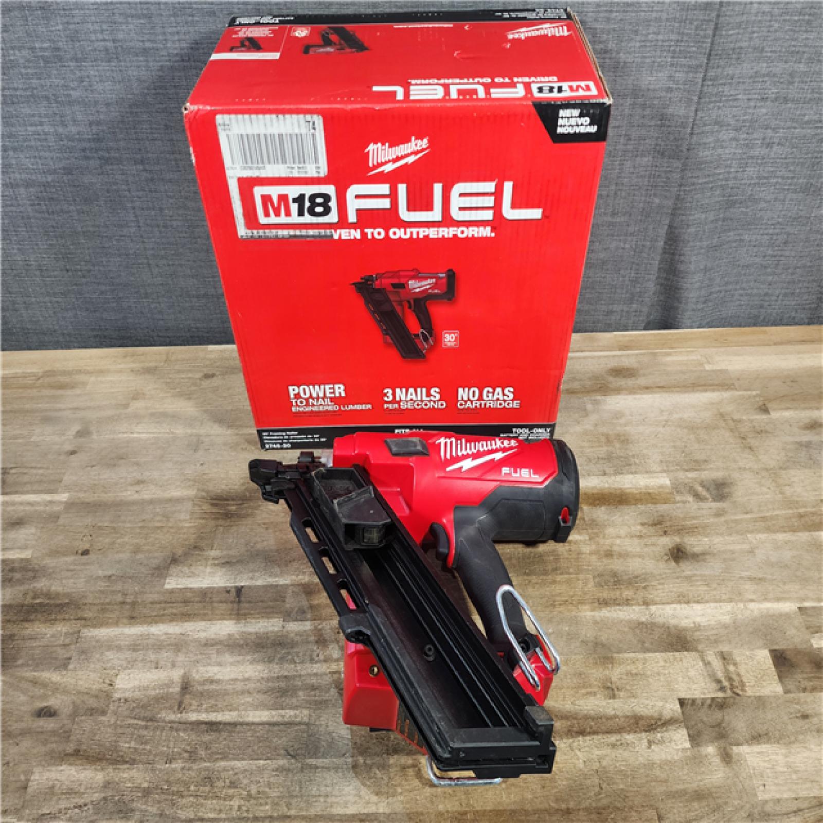 HOUSTON LOCATION - AS-IS M18 FUEL 3-1/2 in. 18-Volt 30-Degree Lithium-Ion Brushless Cordless Framing Nailer (Tool-Only)