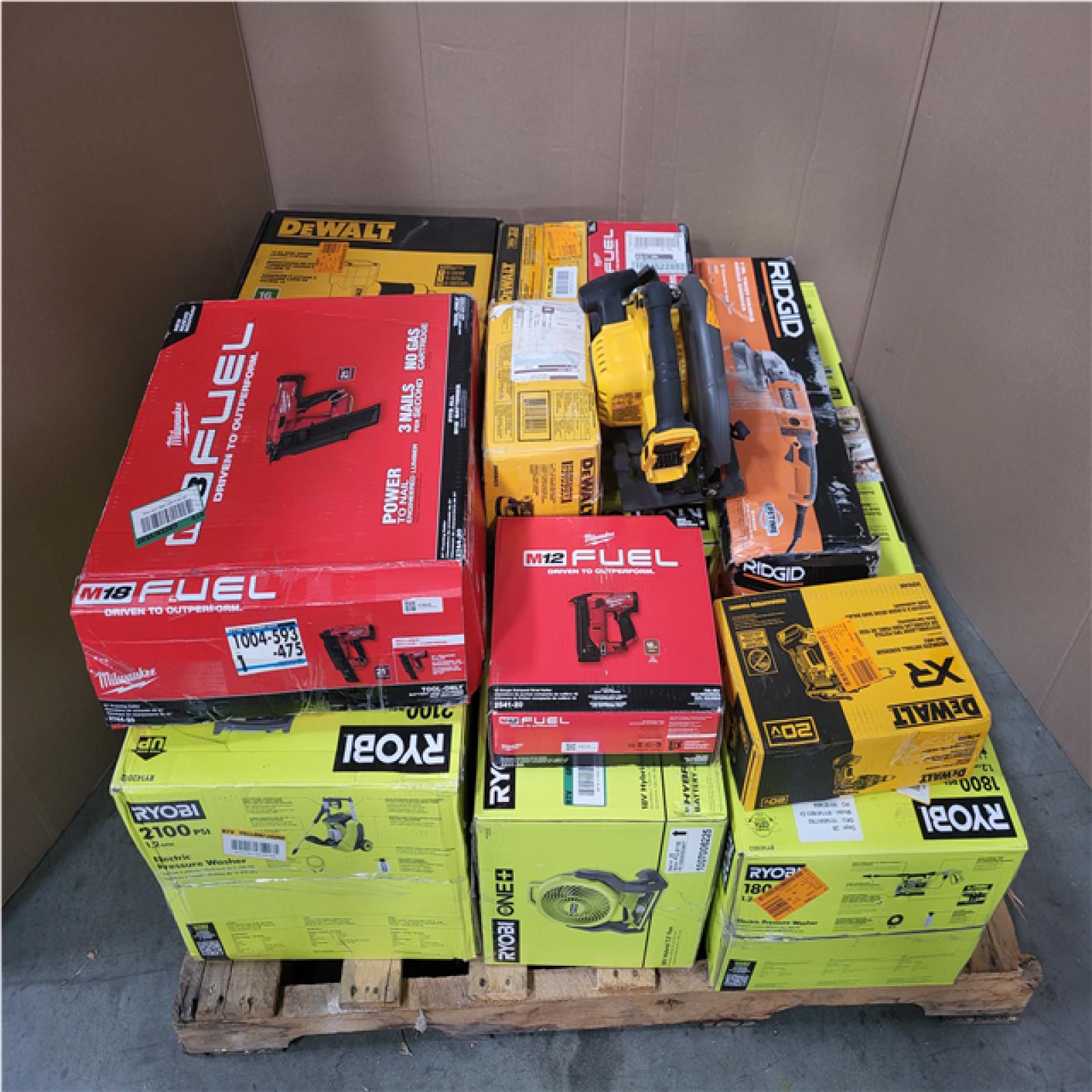 CALIFORNIA AS-IS TOOL PALLET