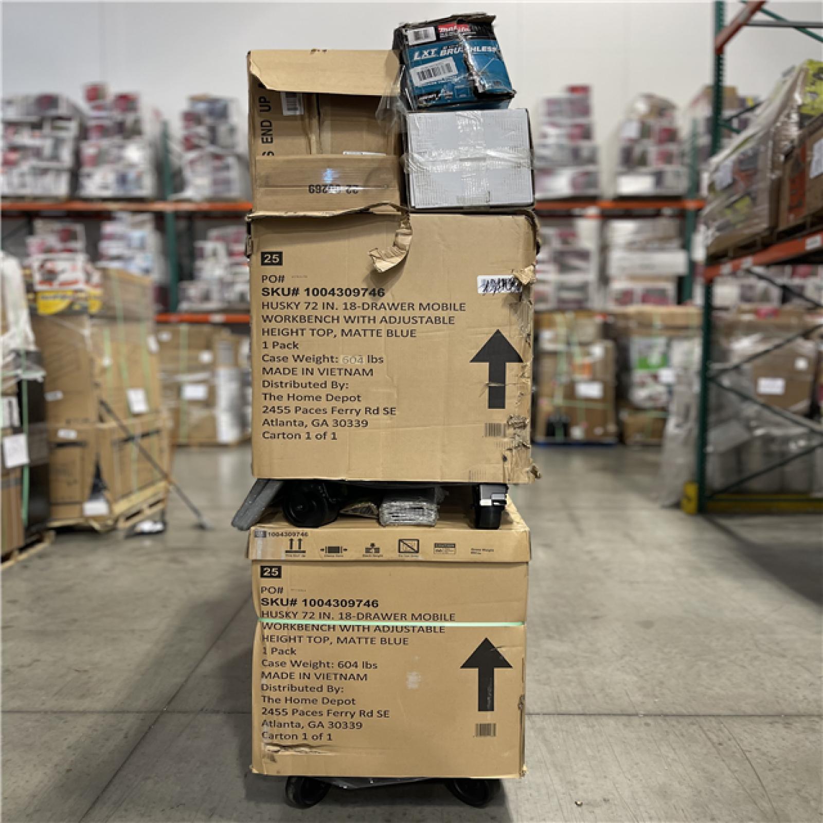 DALLAS LOCATION- AS-IS HOME IMPROVEMENT PALLET