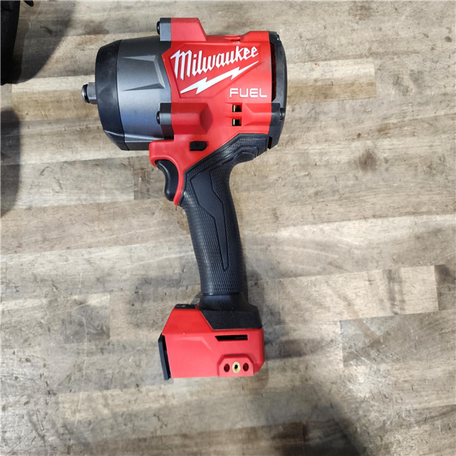 HOUSTON LOCATION - AS-IS Milwaukee M18 1/2 in. Cordless Brushless High Torque Impact Wrench Kit (Battery & Charger)