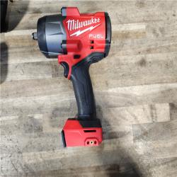 HOUSTON LOCATION - AS-IS Milwaukee M18 1/2 in. Cordless Brushless High Torque Impact Wrench Kit (Battery & Charger)