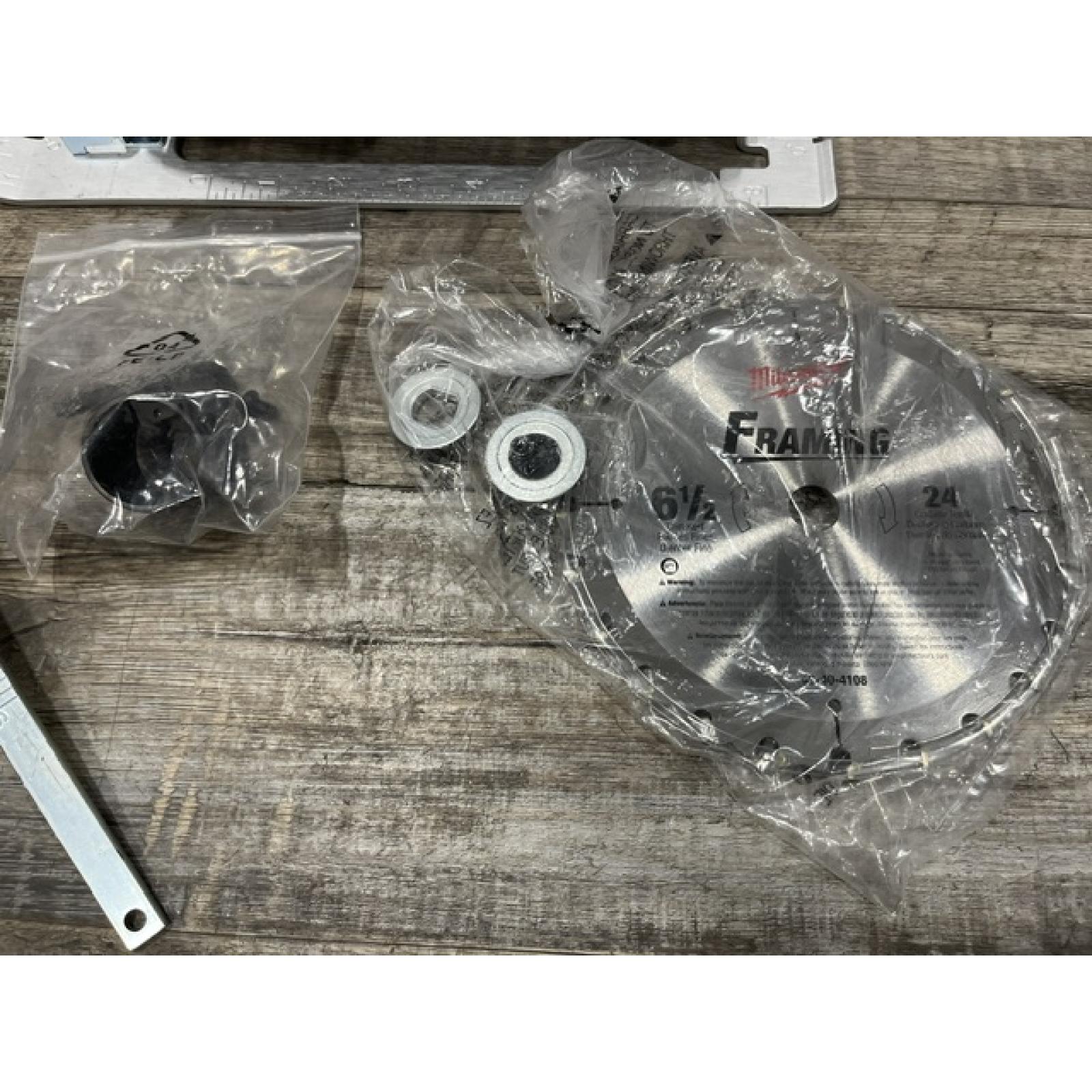 AS-IS Milwaukee 18V Lithium-Ion Cordless 6-1/2 in. Circular Saw (Tool-Only)
