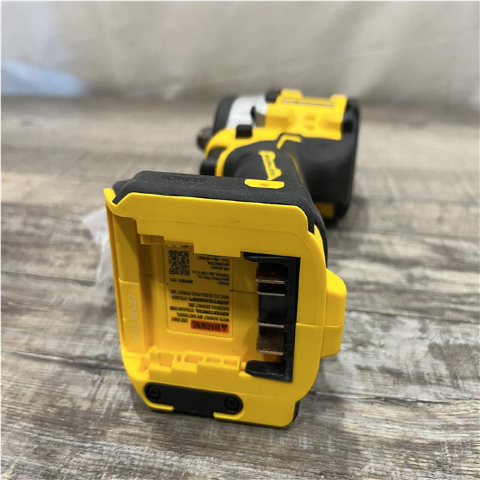AS-IS DEWALT ATOMIC 20V MAX Cordless Brushless 1/2 in. Variable Speed Impact Wrench (Tool Only)