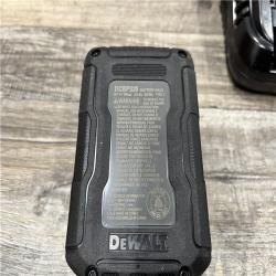 AS-IS DEWALT 20V MAX XR POWERSTACK Lithium-Ion Battery Starter Kit with 3.5Ah Battery and Charger