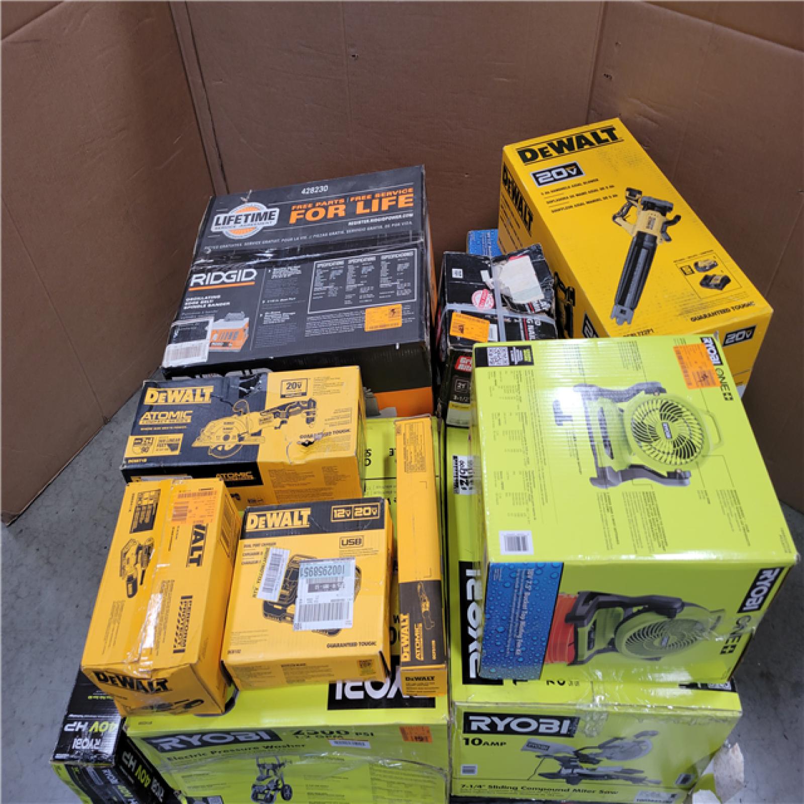 CALIFORNIA AS-IS TOOL PALLET