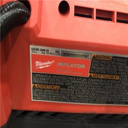 AS-IS Milwaukee 18-Volt Lithium-Ion Cordless Electric Portable Inflator (Tool-Only)