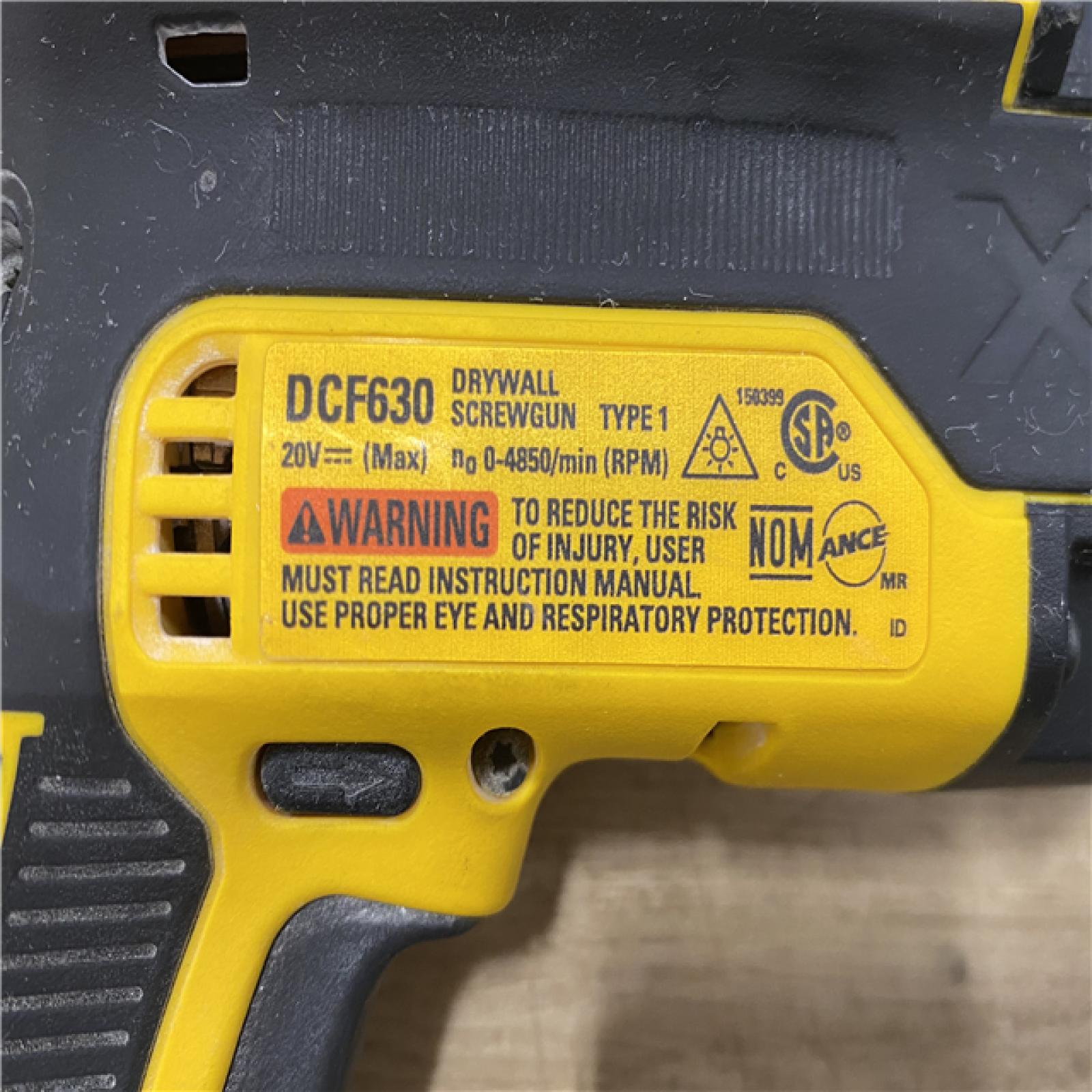 AS-IS DEWALT XR 20V MAX Lithium-Ion Cordless Brushless Screw Gun (Tool Only)