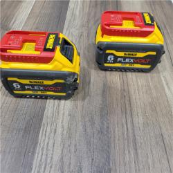 AS-IS DEWALT FLEXVOLT 20V/60V MAX Lithium-Ion 6.0Ah Battery Pack (2 Pack)