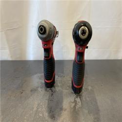 AS-IS - Milwaukee M12 12V Lithium-Ion Cordless Drill Driver/Impact Driver Combo Kit