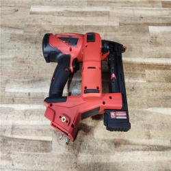 HOUSTON LOCATION - AS - IS Milwaukee FUEL 18-Volt Lithium-Ion Brushless Cordless 18-Gauge 1/4 in. Narrow Crown Stapler (Tool-Only)