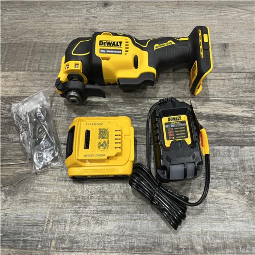 AS-IS DEWALT ATOMIC 20V MAX Cordless Brushless Oscillating Multi Tool Kit