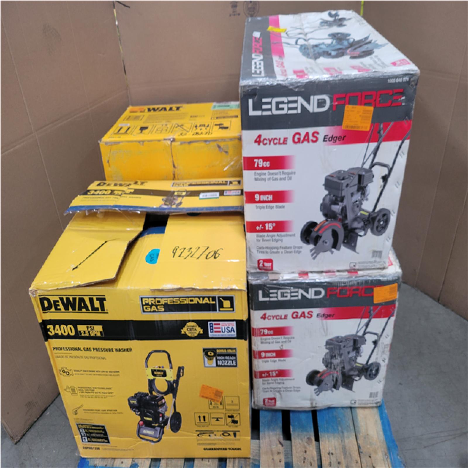 CALIFORNIA AS-IS OUTDOOR POWER EQUIPMENT