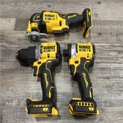 AS-IS DEWALT 20V MAX Lithium-Ion Cordless 3-Tool Combo Kit