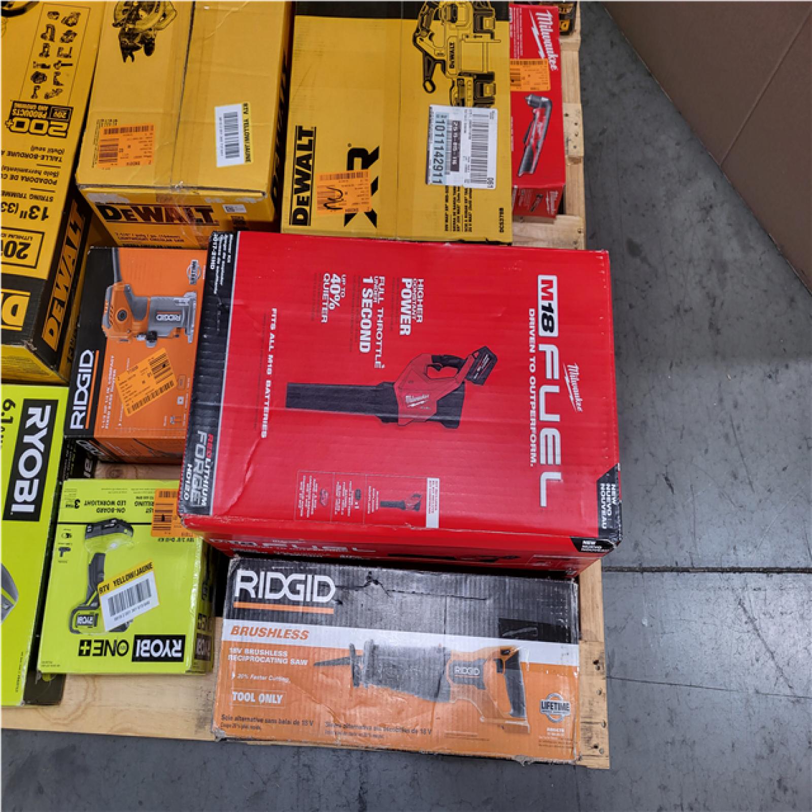 CALIFORNIA AS-IS TOOL PALLET
