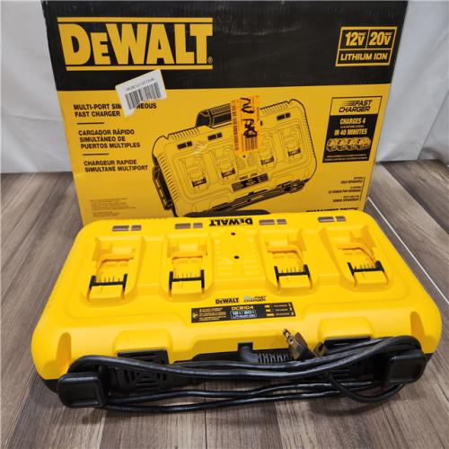 GOOD DEWALT 12V/20V/60V MAX 4-Port Lithium-Ion Battery Charger