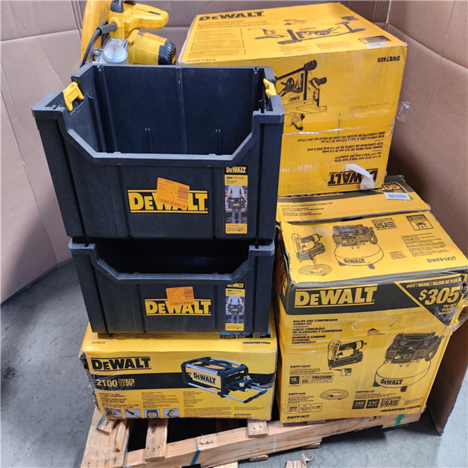 CALIFORNIA AS-IS TOOL PALLET