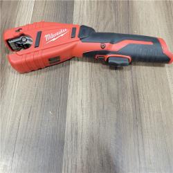 AS-IS Milwaukee M12 12V Lithium-Ion Cordless Copper Tubing Cutter (Tool-Only)
