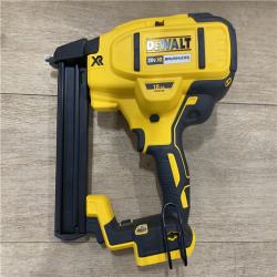 AS-IS DEWALT 20V MAX XR Lithium-Ion Cordless 18-Gauge Narrow Crown Stapler Kit