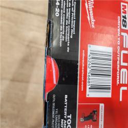 AS-IS- Milwaukee FUEL GEN-3 18V Lithium-Ion Brushless Cordless 3/8 in. Compact Impact Wrench with Friction Ring (Tool-Only)