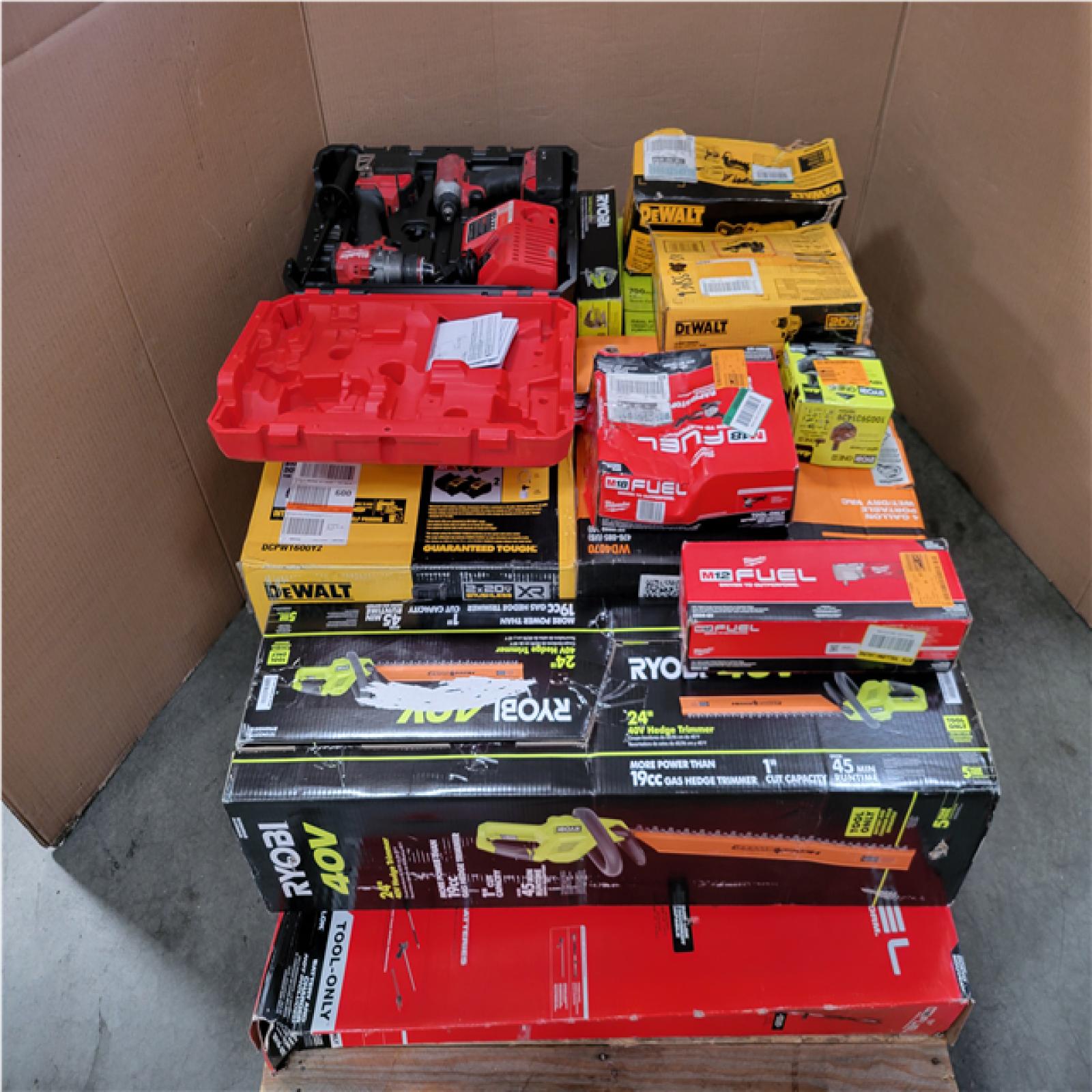 CALIFORNIA AS-IS TOOL PALLET