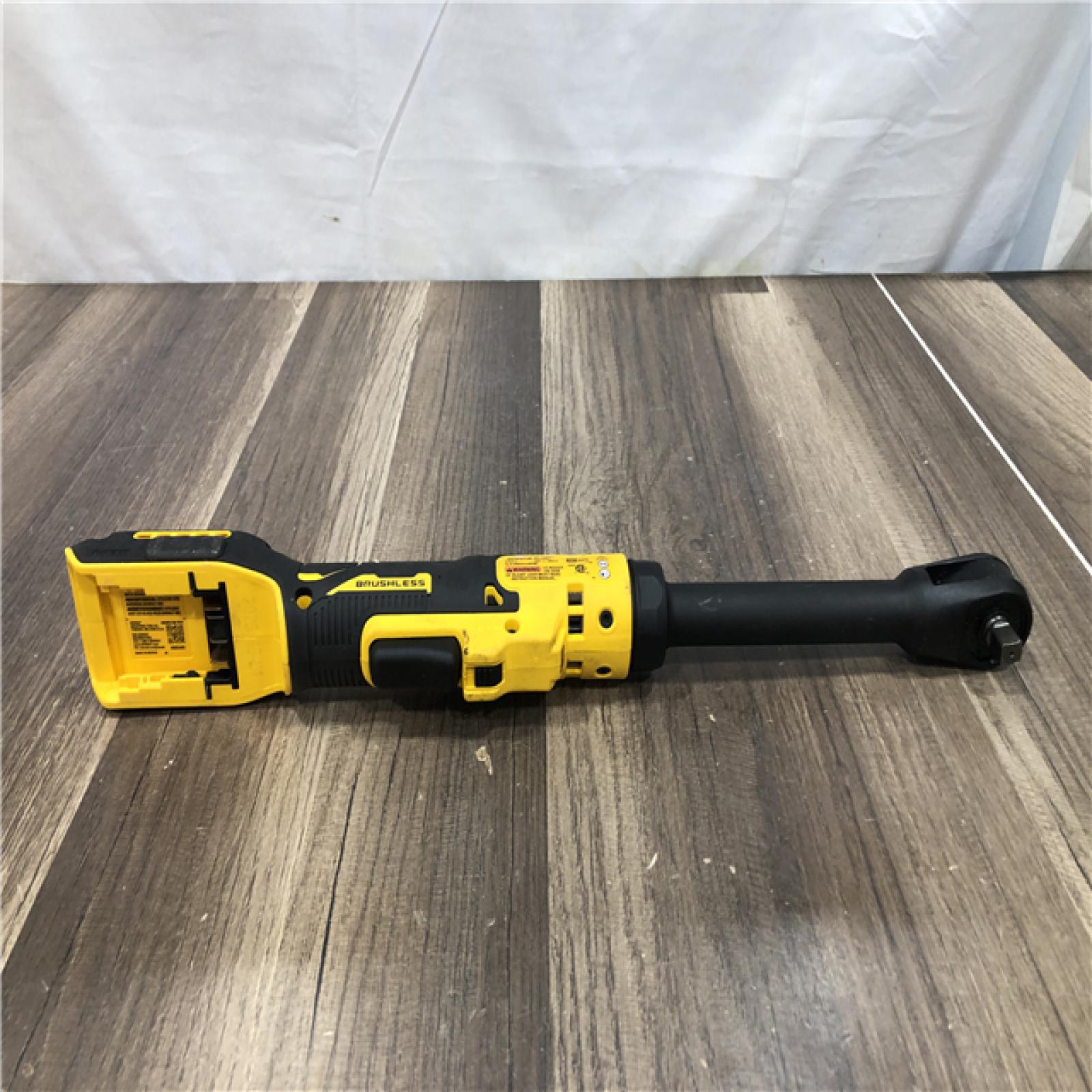 AS-IS DEWALT ATOMIC 20V MAX 3/8 in. Extended Reach Cordless Ratchet (Tool Only)