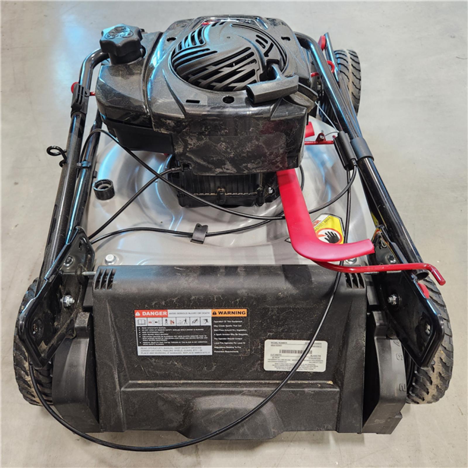 DALLAS LOCATION - AS-IS Murray 22 in. 140 cc Briggs & Stratton Walk Behind Gas Self-Propelled Lawn Mower with Front Wheel Drive and Bagger