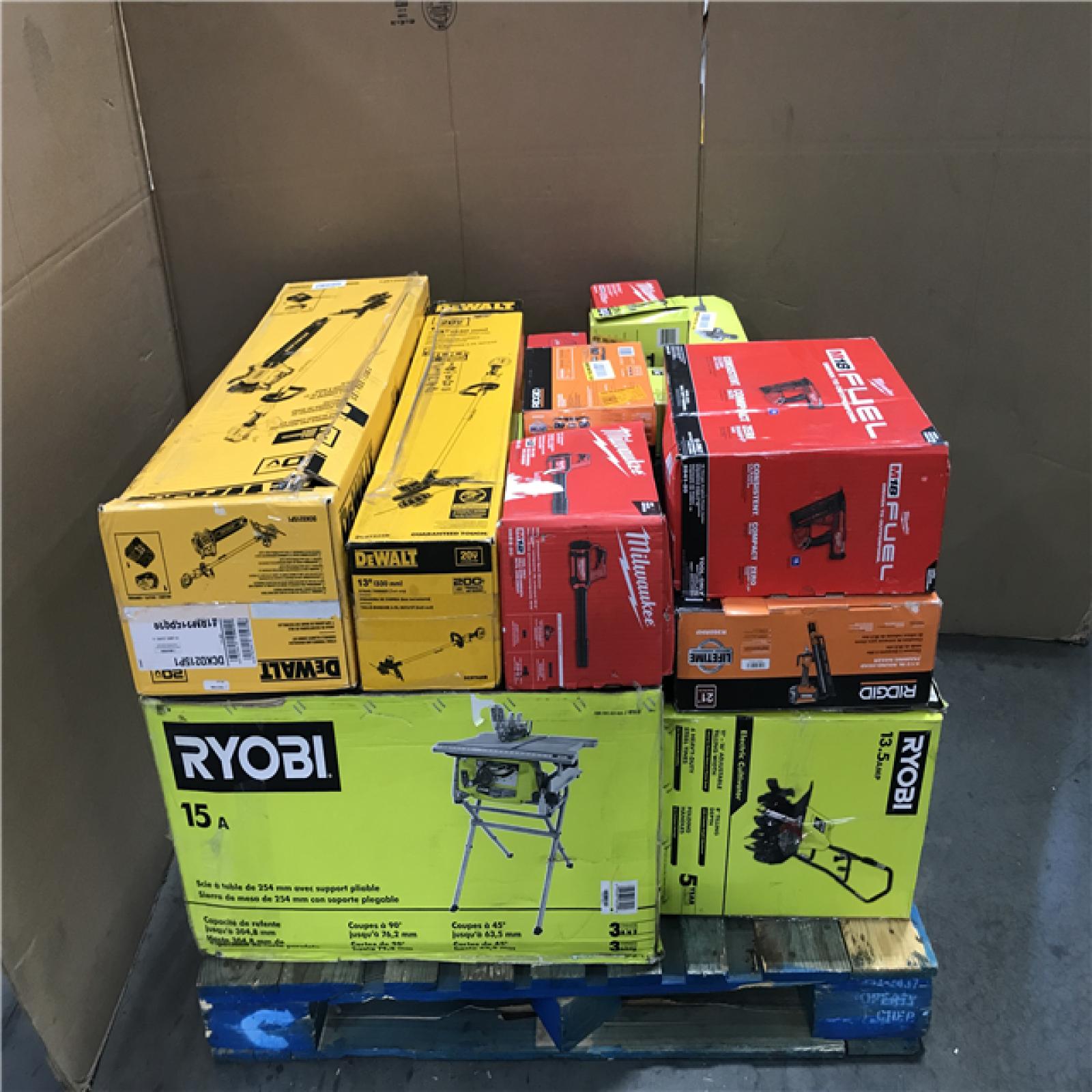 CALIFORNIA AS-IS TOOL PALLET
