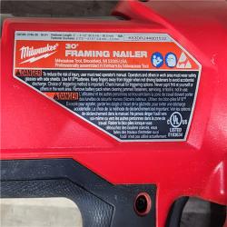 HOUSTON LOCATION - AS-IS M18 FUEL 3-1/2 in. 18-Volt 30-Degree Lithium-Ion Brushless Cordless Framing Nailer (Tool-Only)