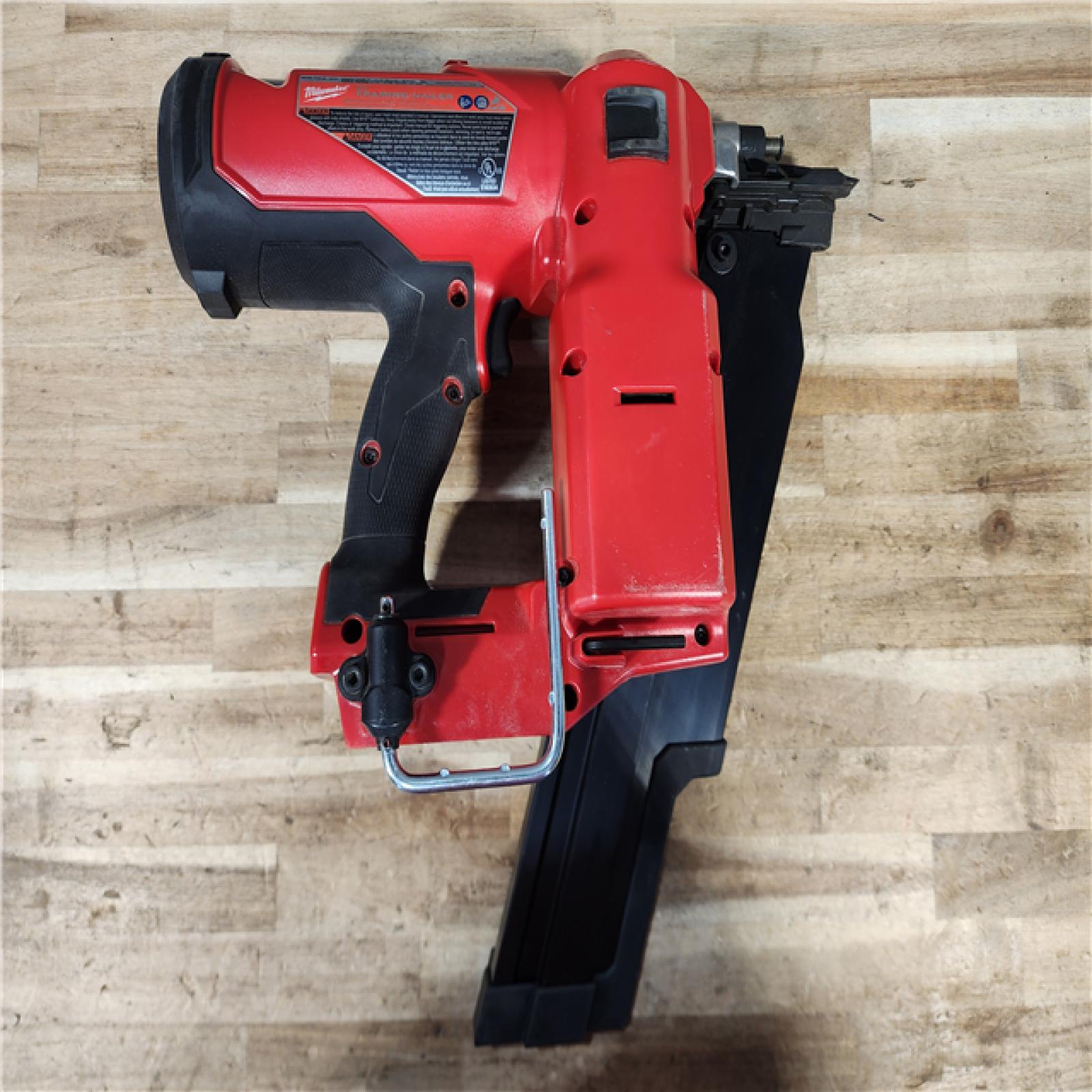 HOUSTON LOCATION - AS-IS Milwaukee FUEL 3-1/2 in. 18-Volt 21-Degree Lithium-Ion Brushless Cordless Framing Nailer (Tool-Only)